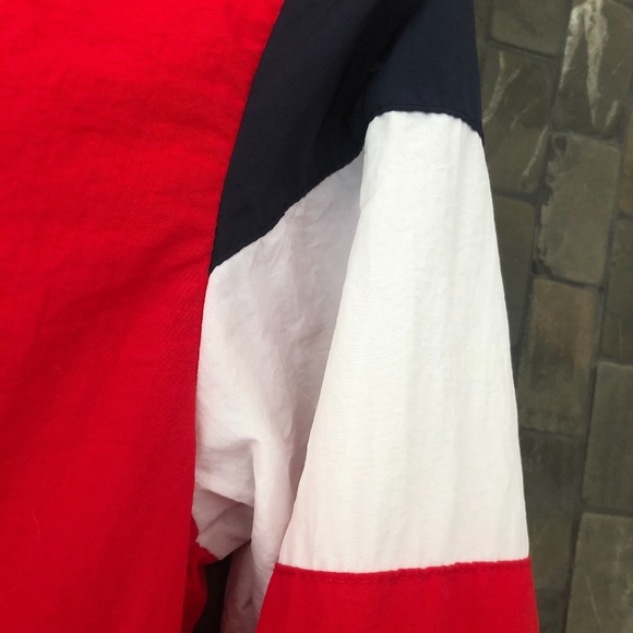 Brandy Melville Red, White, Blue Crop Top Jacket - Picture 4 of 5